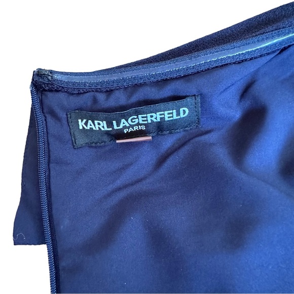 Karl Lagerfeld • Sleeveless Crepe Dress • 12 - Picture 5 of 6